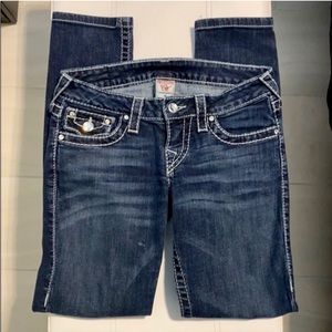 True religion jeans 26 with Swarovski cristals